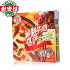 【清库】潮香村秘制牛肉披萨 90g 生产日期18年9月