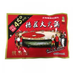 德庄大火锅（清油）火锅底料 （45度中辣 ） 300g/袋