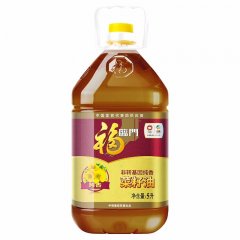 福临门非转基因纯香菜籽油 5L/桶