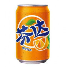 芬达橙味饮料  330ml